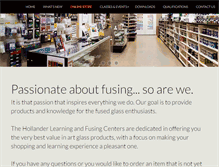 Tablet Screenshot of hollanderfusingcenter.com